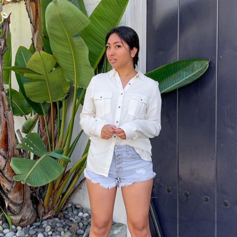 Z Supply | White cotton button up